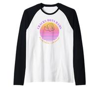 Cracks Dots e Bams Se Conosci Divertente Mahjong Maglia con Maniche Raglan