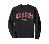Cracovia Polonia College University Style Felpa