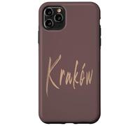 Cracovia Polonia Design elegante vintage Custodia per iPhone 11 Pro Max