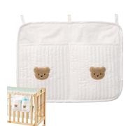 Cradle Bag - Bedside Organizer, 2 Pocket, Nursery Crib Accessories, Infant Holder System | Passeggini per bambini, culle, giocattoli, perfetti per la camera da, p