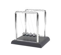Cradle Balance Balls Fisica Desk Toy Con Base Scienza Esperimento & Ufficio Decorazione Domestica Oscillante Culla Equilibrio Con Base Per L'Apprendimento Fisica