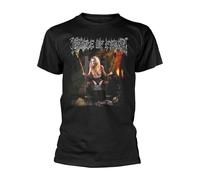 CRADLE OF FILTH - DEAD GIRLS BLACK T-Shirt, Front & Back Print Medium