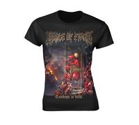 CRADLE OF FILTH - EXISTENCE (ALL EXISTENCE) BLACK T-Shirt, Girlie with backprint