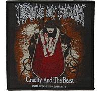 Cradle of Filth - Toppa da uomo in tessuto Cruelty And The Beast, colore: Nero