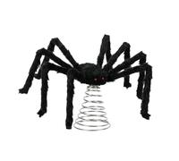 Craeepy Spider Tree Topper: This Halloween tree topper features a scary s