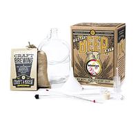 Craft A Brew Hefewizen; Kit per la produzione di birra; Crea la tua birra artigianale; Attrezzature e forniture complete; Kit iniziale per la produzione di birra in casa; 1 gallone