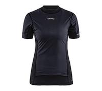 Craft Active Extreme X Vento SS W, Top Donna, Nero/Granito, S