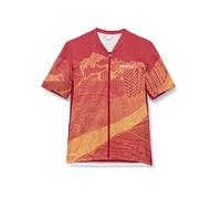 Craft ADV Endur Graphic Jersey W Rhubarb/Sour XL Maglietta da Ciclismo, Donna