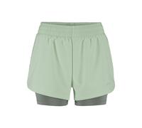 Pantaloncini da corsa da donna Craft ADV ESSENCE 2-IN-1 SHORTS 2 W (Glacial) S