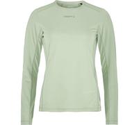 Craft - T-shirt running a maniche lunghe - Adv Essence LS Tee 2 W Glacial per Donne in Poliestere Riciclato - Taglia S - Verde