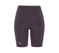 Craft ADV Essence - Pantaloncini Aderenti da 2 W, Dk Plum, Taglia XL, con Fascia Extra Larga per Il Massimo Comfort
