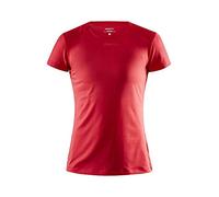 Craft ADV Essence SS Slim Tee Maglietta da Donna, Donna, T-Shirt, 1908767-430000-3, Rosso Accesso, XS