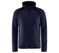 Craft ADV EXPLORE Hybrid JACKET M | Giacca da mezza stagione da uomo XXL | Blaze | Giacca leggera e imbottita con inserti in jersey elasticizzato | Cappuccio regolabile | con tasche | Giacca a vento