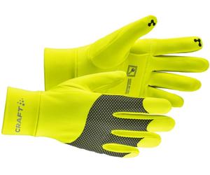 Craft ADV LUMEN FLEECE GLOVE Guanti S Giallo
