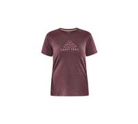 Craft Adv Trail Wool Short Sleeve T-shirt Viola S Donna
