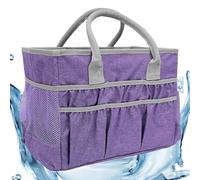 Craft Bag, Organizer Tote, Large Waterproof Art with Pockets, Handles 12.99 X 7.48 X 9.45 Inches for Supplies, Stationery, Kids, Teachers, Travel, Camping, Gym, School, Spacious, Storage Case