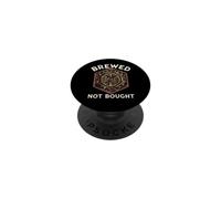 Craft Beer Homebrewer Brewed Not Bought PopSockets PopGrip Adesivo