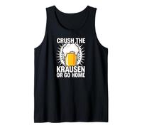 Craft Beer Homebrewer Crush The Krausen Or Go Home Canotta
