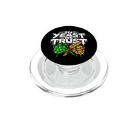 Craft Beer Homebrewer In Yeast We Trust PopSockets PopGrip per MagSafe