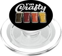 Craft Beer I'm Crafty Quote Brew Ale Alcol Bere Partys PopSockets PopGrip per MagSafe