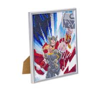 Craft Buddy Crystal Art Diamond Painting Thor / Captain America Kit Di Immagini