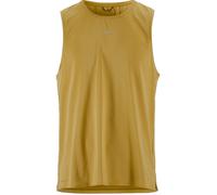 Craft - Canottiera da trail running stretch e ultraleggera - Pro Trail Singlet 2 M Khaki per Uomo in Poliestere Riciclato - Taglia M - Giallo