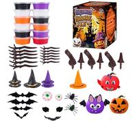 Craft Clay Kit - Halloween Crafts Pumpkin Set, Pumpkin Craft Set For Decorations, Miniature Crafts Pumpkins | Modeling Supplies Educational Toys For Students Children Preschool Kindergarten School