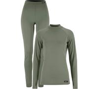 Craft - Completo intimo termico - Thermal Baselayer Set 2 W Leaf in Poliestere Riciclato - Taglia XS - Verde
