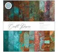 Craft Consortium Double-Sided Paper Pad 12"X12" 30/Pkg-Patina, 20 Designs