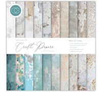 Craft Consortium The Essential Craft Papers - Blocco di carta "Test of Time", 15,2 x 15,2 cm