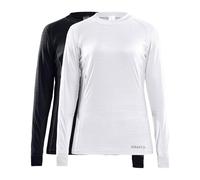 Craft Core Baselayer - Maglietta termica da donna, confezione da 2