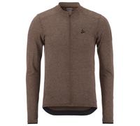 Craft - Core Bike Essence Wool L/S Jersey - Maglietta da ciclismo M marrone