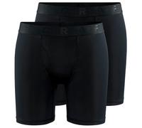 Craft - Core Dry Boxer 6-Inch 2-Pack - Intimo sintetico M nero