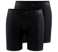Craft - Core Dry Boxer 6-Inch 2-Pack - Intimo sintetico M nero