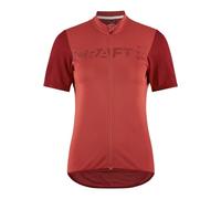 Craft Core Endur Logo Jersey W Astro/Rhubar XL Maglietta da Ciclismo, Donna