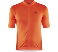 CRAFT Core Essence Jersey Regular Fi - Uomo - Arancione / Nero - Taglia XL- modello 2025