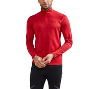 Craft Core Gain Midlayer M, Strato Intermedio Uomo, Bright Red,