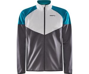 CRAFT Core Glide Block Jacket M - Uomo - Grigio / Bianco / Verde - Taglia L- modello 2023
