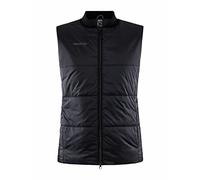 Craft Core Light - Gilet trapuntato da donna, in poliestere riciclato, colore: nero