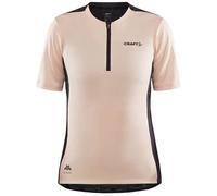 CRAFT Core Offroad Ss Jersey W - Donna - Beige / Nero - Taglia L- modello 2023