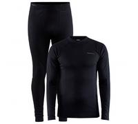 Craft - Core Warm Baselayer Set - Intimo sintetico S nero