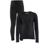 Craft Core Warm Base Layer Set Nero 8-10 Years Ragazzo