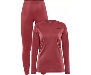Craft CORE Warm Baselayer Set W Completi XS Rosso
