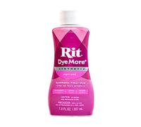 Craft County Colorante sintetico Rit Colorante per tessuti più liquido " Ampia selezione di colori " 7 once - Super rosa