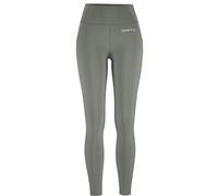 Craft Leggings Core Essence 2 Tight Donna Traspiranti Materiale Funzionale Riciclato Verde Taglia L