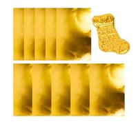 Craft Foil - Decorative Foil Embossing Kit | 10pcs Silver Shimmer Gold Crafting Accessory For Gilding, Furniture, Arts&Crafts Project, Home Decoration, Kids Adults Engraving Painting Art Projects