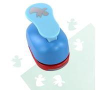 Craft Hole Puncher, Scrapbook Embosser, Shape Cutter, Precise Clean Cuts, Handmade Decor Tool, For Greeting Cards Photo Albums Wedding Class Use, 2.36x1.77x2.24 Inches