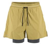 CRAFT Hypervent 2-in-1 Shorts M - Uomo - Beige / Giallo - Taglia L- modello 2026