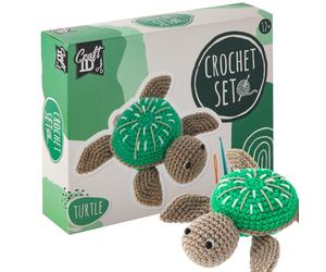 Craft ID Turtle Crochet Set, Amigurumi Set, Crochet Package, Children and Adults