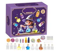 Craft Kit, Kids Fairy Potions, Magic Witch Bottle, Educational Toy Set, Learning Games and Pretend Play Activities, for Children, Playtime, Playing Activity, Enchanted Potion Bottles Craft